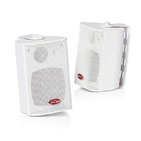【並行輸入品】 BOSS Audio MR4.3W 200-ワット 3 way Marine 4" ...