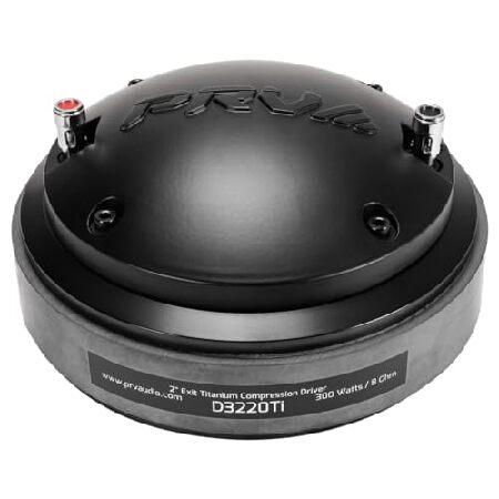 【並行輸入品】 PRV AUDIO 圧縮ドライバー D3220Ti 2インチ出口、300ワットRMS...