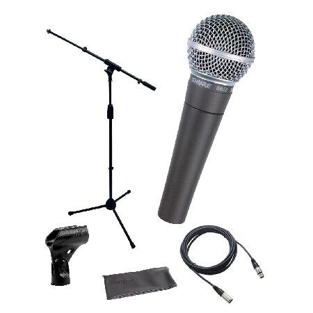 Shure SM58-LC Cardioid Dynamic Vocal Microphone Bu...
