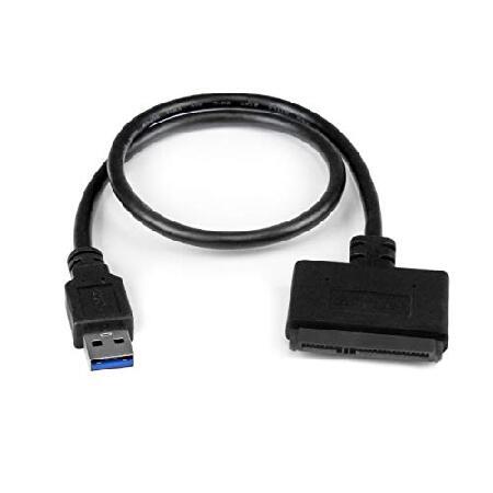 StarTech.com SATA - USB 3.0 変換ケーブルアダプタ UASP対応 2.5イ...