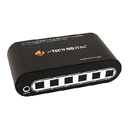 【並行輸入品】 J-Tech Digital プレミアム品質 SPDIF TOSLINK デジタル光...