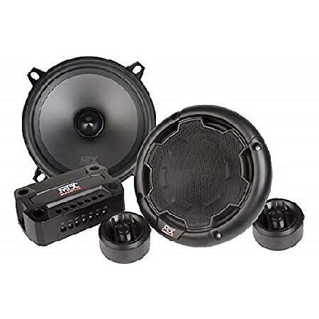 【並行輸入品】 MTX Audio THUNDER51 90ワット RMS 2ウェイコンポーネントス...