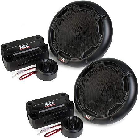 【並行輸入品】 MTX Audio THUNDER61 Ohm コンポーネントコンポーネント - 2...