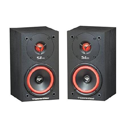 【並行輸入品】 Cerwin Vega SL5M 2-Way Bookshelf Speakers,...