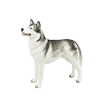 【並行輸入品】 シベリアンハスキー 子犬 動物 フィギュア 76376