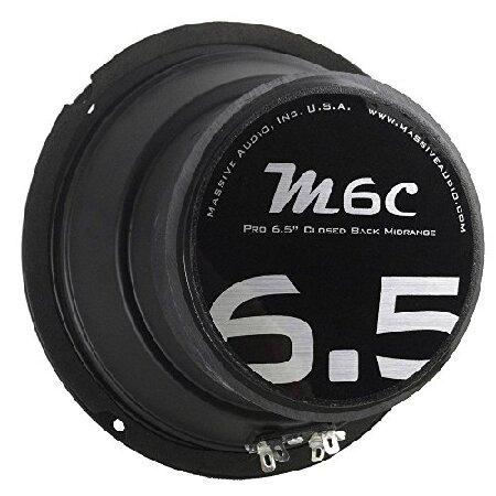 【並行輸入品】 Massive Audio M6C - 6.5インチ 280ワット プロオーディオ ...