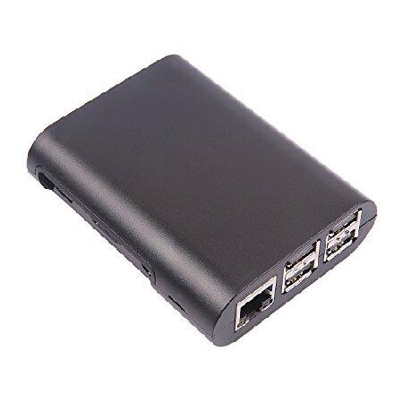 【並行輸入品】 JBtek ジェットブラックケース Raspberry Pi 3 Model B ＆...