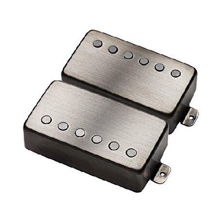 【並行輸入品】 EMG 57/66 set Brushed Black Chrome ピックアップ(...
