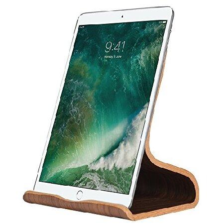 【並行輸入品】 SAMDI Wood Tablet Stand, Wooden iPad Holde...