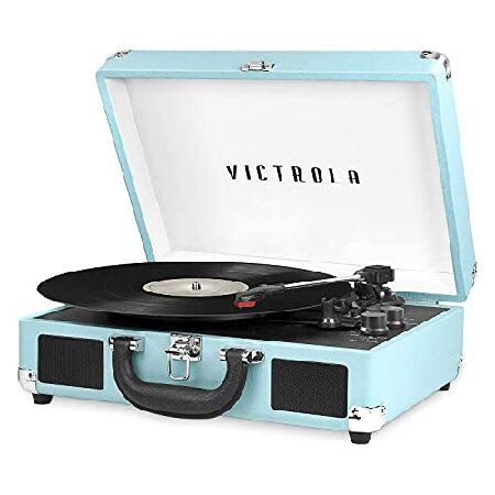 Victrola Vintage 3-Speed Bluetooth Portable Suitca...