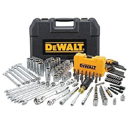 【並行輸入品】 DEWALT Mechanics Tools Kit and Socket Set,...