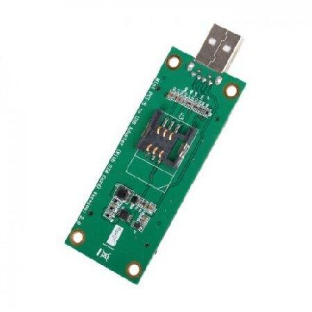 【並行輸入品】 Cablecc Mini PCI-E WWAN - USBアダプターカード SIMカ...