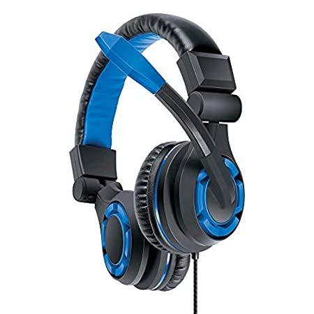 【並行輸入品】 dreamGEAR GRX-340 PS4用 ゲームヘッドセット ブラック/ブルー