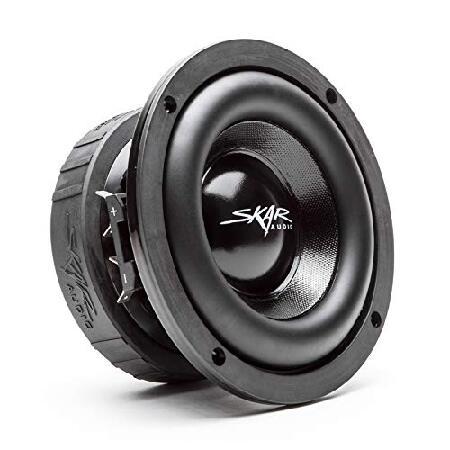 Skar Audio EVLシリーズ 車用サブウーファー 6.5&quot; - Dual 4 Ohm EVL...