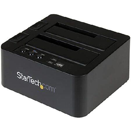 StarTech USB 3.1 2.5&quot; （10Gbpsの）ハードドライブデュプリケータドックと3...
