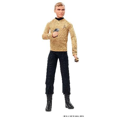 【並行輸入品】 バービー　スタートレック５０周年記念　キャプテン・カーク　フィギュア