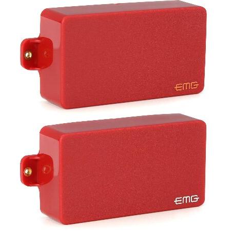 【並行輸入品】 EMG GH Gary Holt シグネチャー ギター ピックアップセット レッド