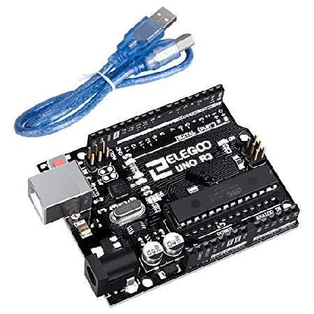 【並行輸入品】 Uno r3 atmega328p開発ボード+無料USBケーブルArduinoと互換...