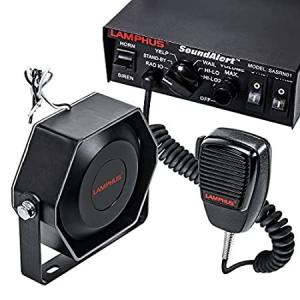 LAMPHUS SoundAlert Siren & Slim Speaker PA System [100W] [6 Modes] [Heavy D（並行輸入品）｜olg