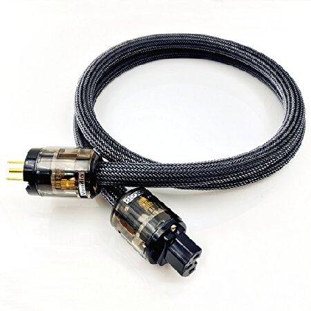 【並行輸入品】 WAudio 10 AWG ハイエンド HiFi Audio ユニバーサルAC電源ケ...