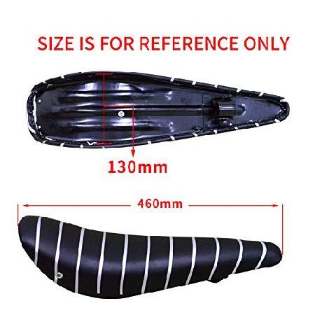 【並行輸入品】 CDHPOWER ブラックバナナサドルシート フレーム付き 66cc/80cc ガソ...