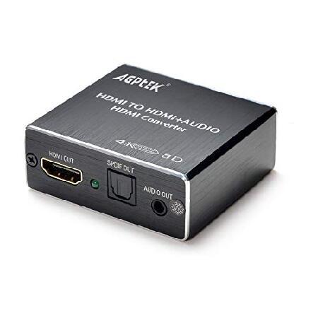 【並行輸入品】 4K x 2K HDMI Audio Extractor Splitter, HDM...