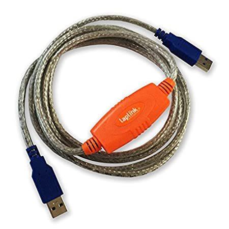 【並行輸入品】 Laplink 6'0 USB 3.0スーパースピード転送ケーブル（PCmover用...