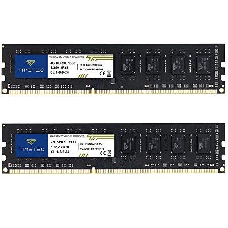 【並行輸入品】 Timetec 8GB KIT (2x4GB) DDR3 / DDR3L 1333M...