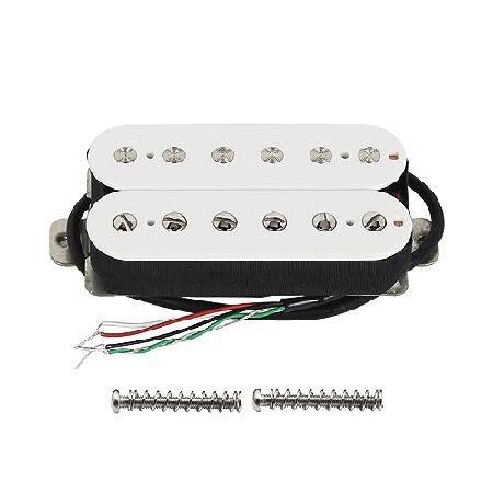 【並行輸入品】 FLEOR エレキギター ハムバッカー ピックアップ ブリッジ アルニコ 5 ピック...