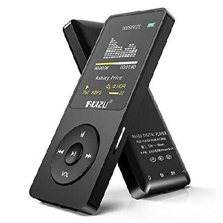 RUIZU MP3プレーヤー Bluetooth5.0搭載 8GB音楽プレーヤー 子供用 デジタルオ...