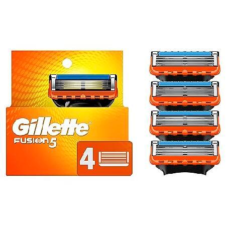 Gillette Fusion5 Mens Razor Blade Refills, 4 Count...