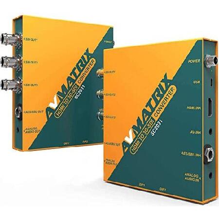 【並行輸入品】 AVMATRIX SC2031 HDMI - 3G-SDI スケーリングコンバーター...