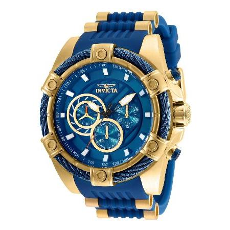 【並行輸入品】 Invicta メンズ ボルト カジュアル腕時計 アビエイター クオーツ ステンレス...