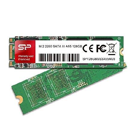 【並行輸入品】 Silicon Power 128GB A55 M.2 SSD (SLC Cache...