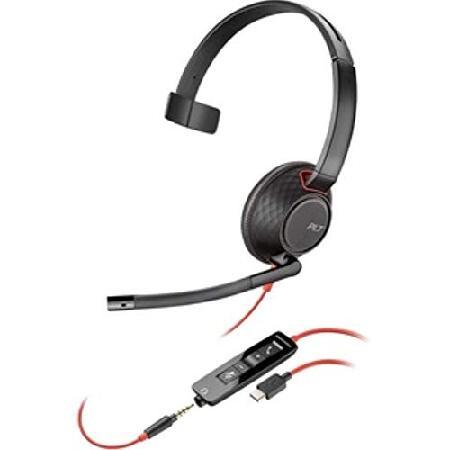 【並行輸入品】 Plantronics Blackwire 5210 Monaural Head-b...