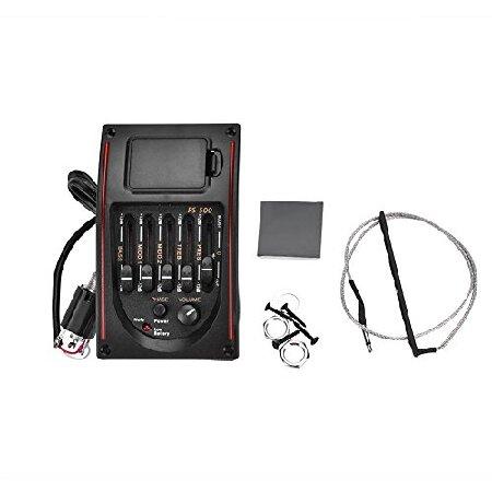 【並行輸入品】 ピエゾピックアップアンダーサドル、EQ PS 500 5Band イコライザー デジ...