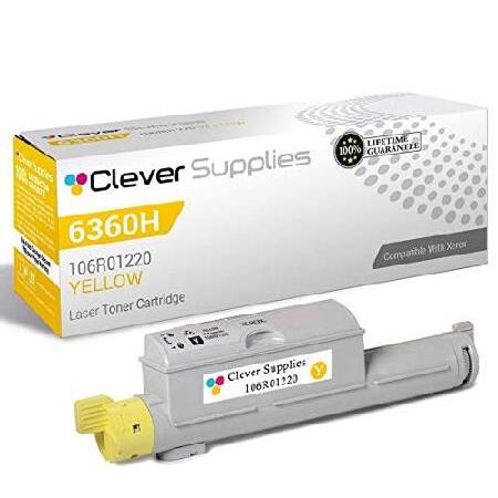 【並行輸入品】 CS互換Xerox 6360h (106r01220 ) イエロートナーカートリッジ...