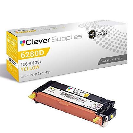 【並行輸入品】 CS互換Xerox Phaser 6280dn (106r01394 ) イエロート...