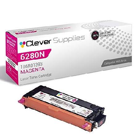【並行輸入品】 CS互換Xerox Phaser 6280 N (106r01393 ) マゼンタト...