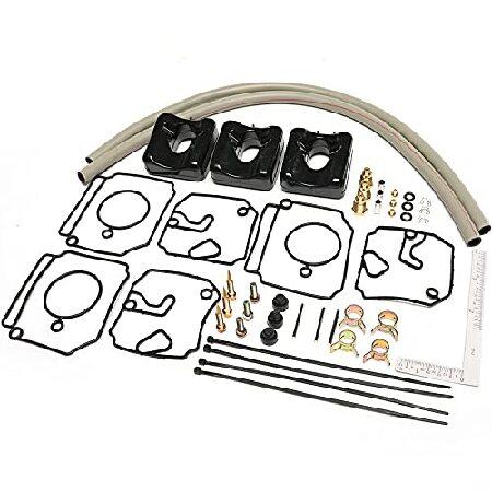 【並行輸入品】 キャブレター修理キット ヤマハ 40-50HP 2ストローク船外キャブレター用 ヤマ...