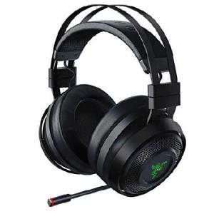 Razer Nari Ultimate Wireless 7.1 Surround Sound Gaming Headset: THX Audio ＆ Haptic Feedback - Auto-Adjust Headband - Chroma RGB - Retractable Mic - f