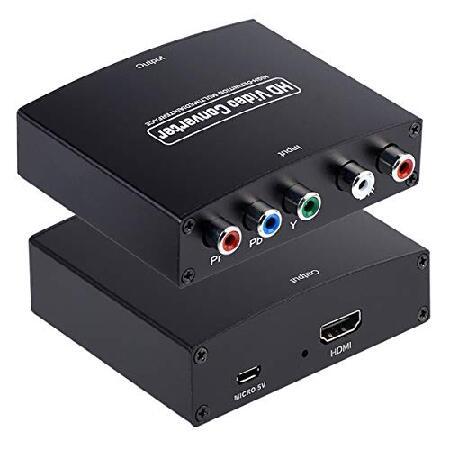 【並行輸入品】 YPbPr - HDMIコンバーター、コンポーネントからHDMIへ、RGBからHDM...