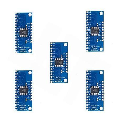 【並行輸入品】 Ximimark 5ピース 16CH アナログデジタルマルチプレクサブレークアウトボ...