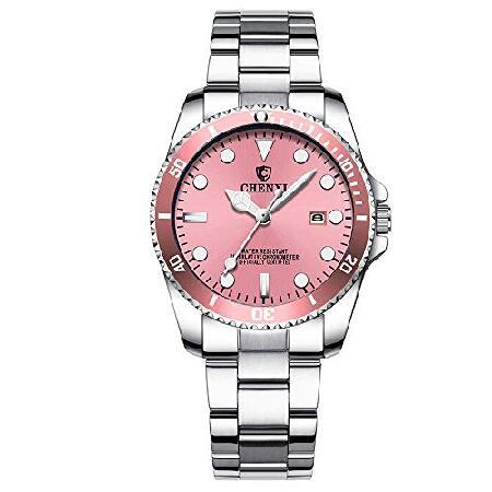 【並行輸入品】 MASTOP Women's Classic Fashion Silver Stai...