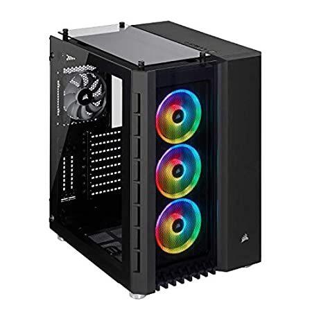 【並行輸入品】 Corsair Crystal 680X RGB Tempered Glass -B...