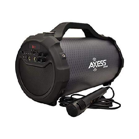 Axess SPBT1083BK Portable Bluetooth Indoor/Outdoor...