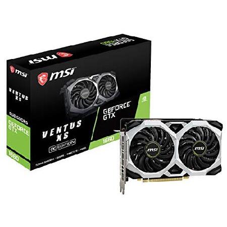 MSI GeForce GTX 1660 VENTUS XS 6G OC グラフィックスボード VD...