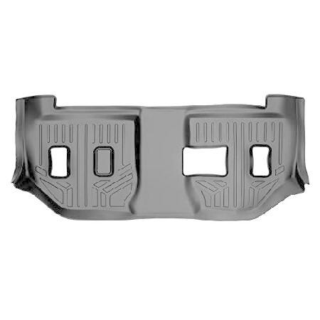 【並行輸入品】 SMARTLINER カスタムフィット フロアマット 3列目ライナー ブラック 2列...