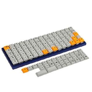 【並行輸入品】 YMDK 75 Keys DSA Dye Sub PBT Keycaps Suitable for Ortholinear Layout MX Keyboard XD75 ID75 Planck Preonic Niu40 (Only Keycap)