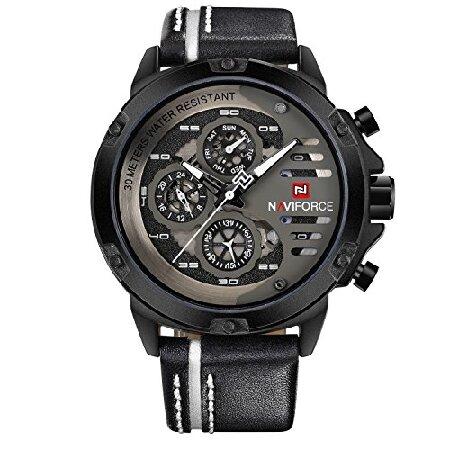 【並行輸入品】 NAVIFORCE Sport Military Watches for Men W...